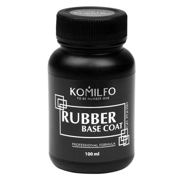 Komilfo Rubber Base Coat - rubber base for gel polish without brush, 100 ml 2