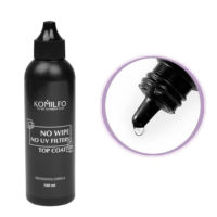 Komilfo No Wipe No UV Top - top for gel polish without a sticky layer WITHOUT UV filters, 100 ml 4