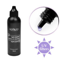 Komilfo No Wipe UV Top - top for gel polish without a sticky layer with UV filters, 100 ml 4
