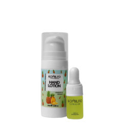 Komilfo Gift Hand Lotion Pineapple, 10 ml and cuticle oil, 2 ml