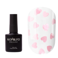 Komilfo No Wipe L'amour Rose Top, without a sticky layer, with UV filter, 8 ml