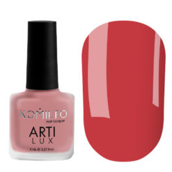 Komilfo ArtiLux Lady in Red 001 nail polish (persian red, enamel), 8 ml