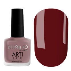 Komilfo ArtiLux Lady in Red 005 nail polish (sangria red, enamel), 8 ml
