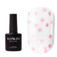 Komilfo Star Nails Rose Top, без ЛС, с УФ-фильтром, 8 мл 4