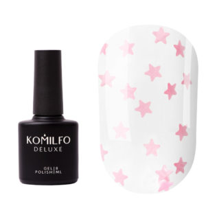 Komilfo Star Nails Rose Top, без ЛС, с УФ-фильтром, 8 мл 5