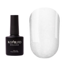 Komilfo No Wipe Milky Diamond Top, 8 мл 4