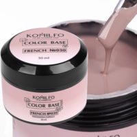 Komilfo Color French Base 030, 30 ml (gel jar) 4