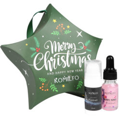 Komilfo  Gift Set “Celebrate”: hand cream, 10 ml and cuticle oil, 10 ml