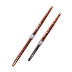 Пензлик Komilfo Rose gold Gel oval 6 (Nylon)