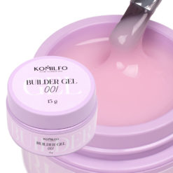 Komilfo Builder Gel 001, гель для ногтей, 15 г