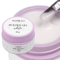 Komilfo Builder Gel White, гель для ногтей, 30 г