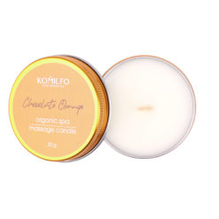 Массажная свеча Komilfo Massage Candle - Chocolate Orange, 30 g