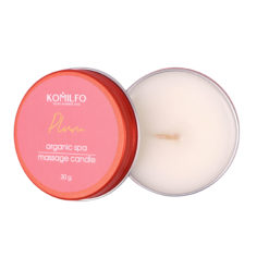 Массажная свеча Komilfo Massage Candle - Plum, 30 g