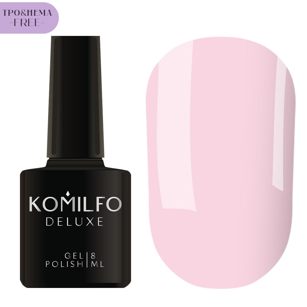Гель-лак Komilfo Deluxe Series №D028 HEMA/TPO free, 8 мл
