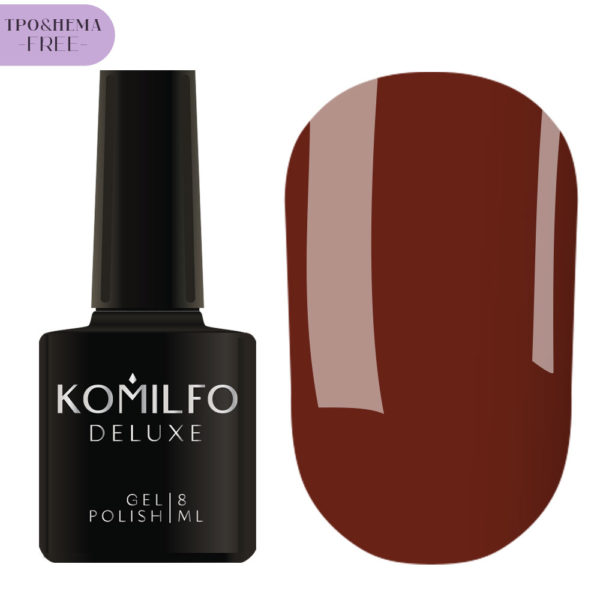 Gel Polish Komilfo Deluxe Series №D215 HEMA/TPO free, 8 ml 2