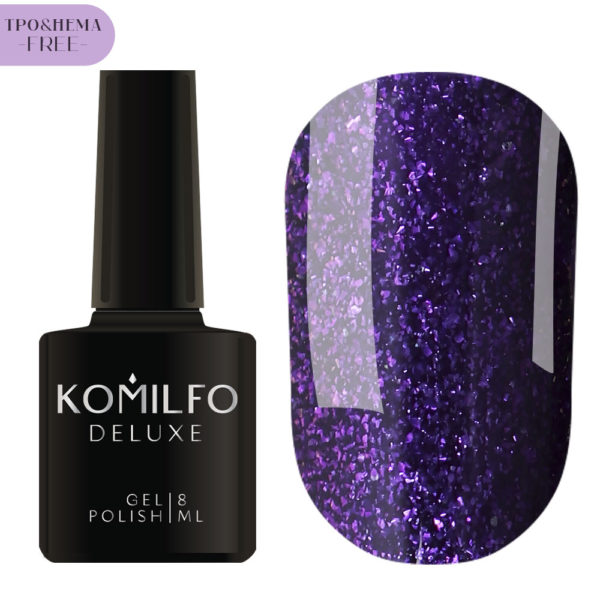Gel Polish Komilfo Deluxe Series №D225 HEMA/TPO free, 8 ml 2