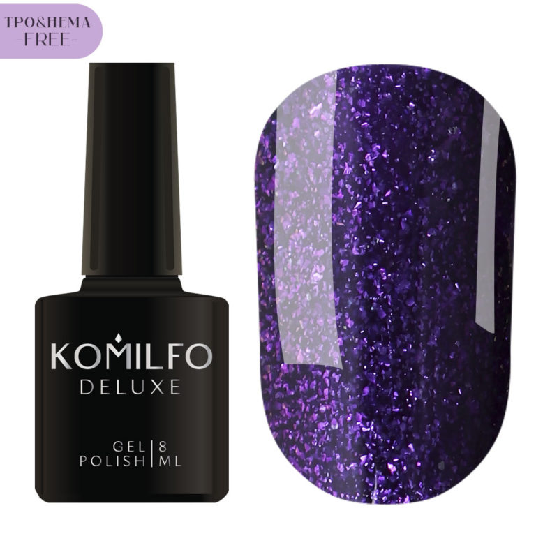 Gel Polish Komilfo Deluxe Series №D225 HEMA/TPO free, 8 ml 5