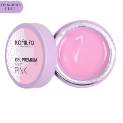 Komilfo Gel Premium Milky Pink HEMA/TPO free, гель для ногтей, 30 г