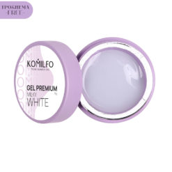 Komilfo Gel Premium Milky White HEMA/TPO free, nail gel, 15 g