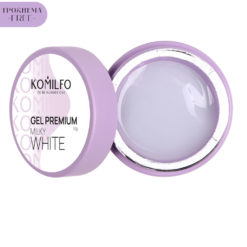 Komilfo Gel Premium Milky White HEMA/TPO free, nail gel, 30 g