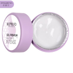 Komilfo Gel Premium Milky White Intense HEMA/TPO free, гель для ногтей, 30 г