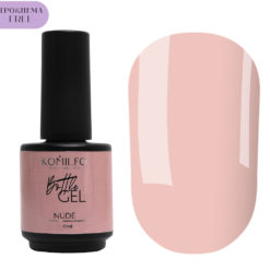 Komilfo Bottle Gel Nude HEMA/TPO free, рідкий гель для нігтів, 15 мл