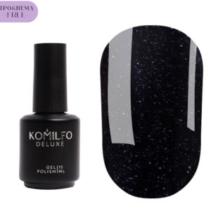 Komilfo No Wipe Glitter Top HEMA/TPO free - топ для гель-лака с глиттером без ЛС, 15 мл 3