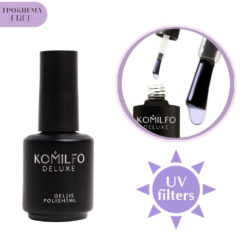 Komilfo No Wipe with Filters Top HEMA/TPO free - топ для гель-лаку без ЛШ, з УФ фільтрами, 15 мл