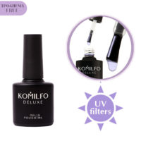 Komilfo No Wipe with Filters Top HEMA/TPO free - топ для гель-лака без ЛС, з УФ фильтрами, 8 мл 7