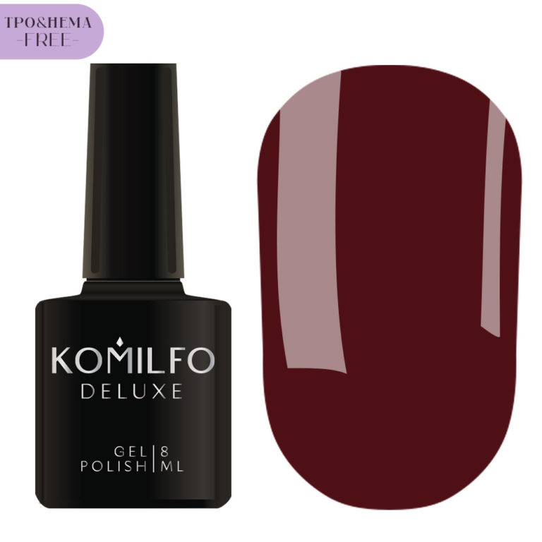 Gel Polish Komilfo Red Code Collection №004 Drama HEMA/TPO free, 8 ml 5