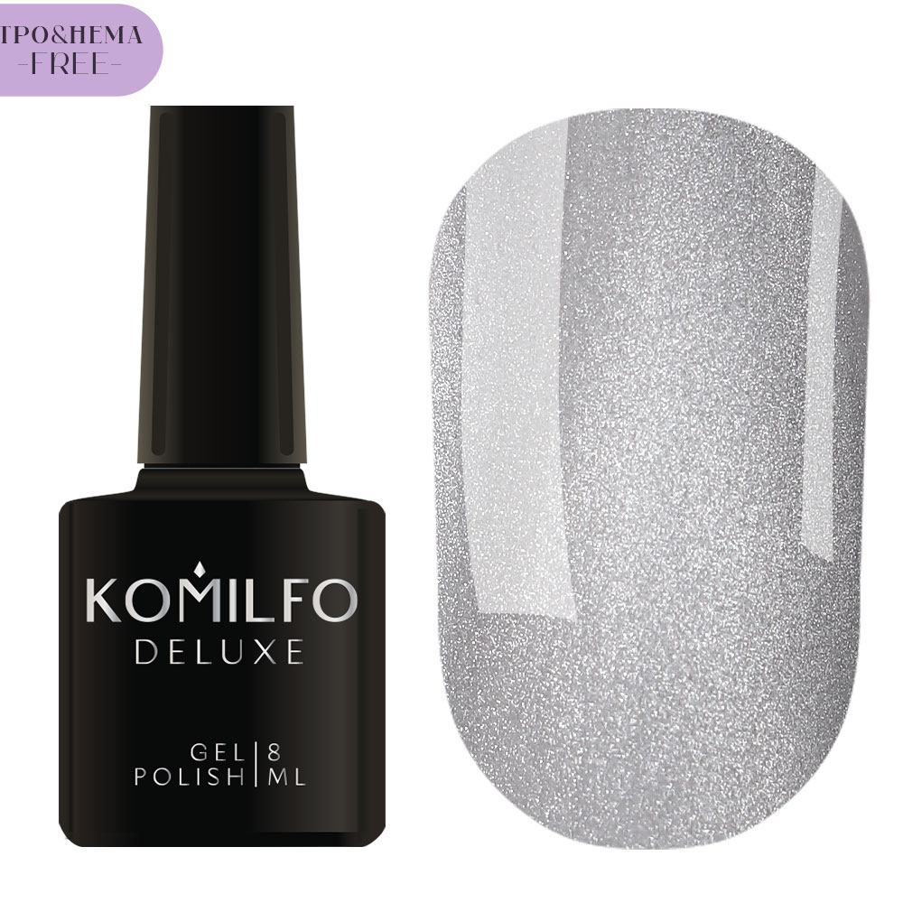 Гель-лак Komilfo Silk Cat Eye 002 HEMA/TPO free, 8 мл 1