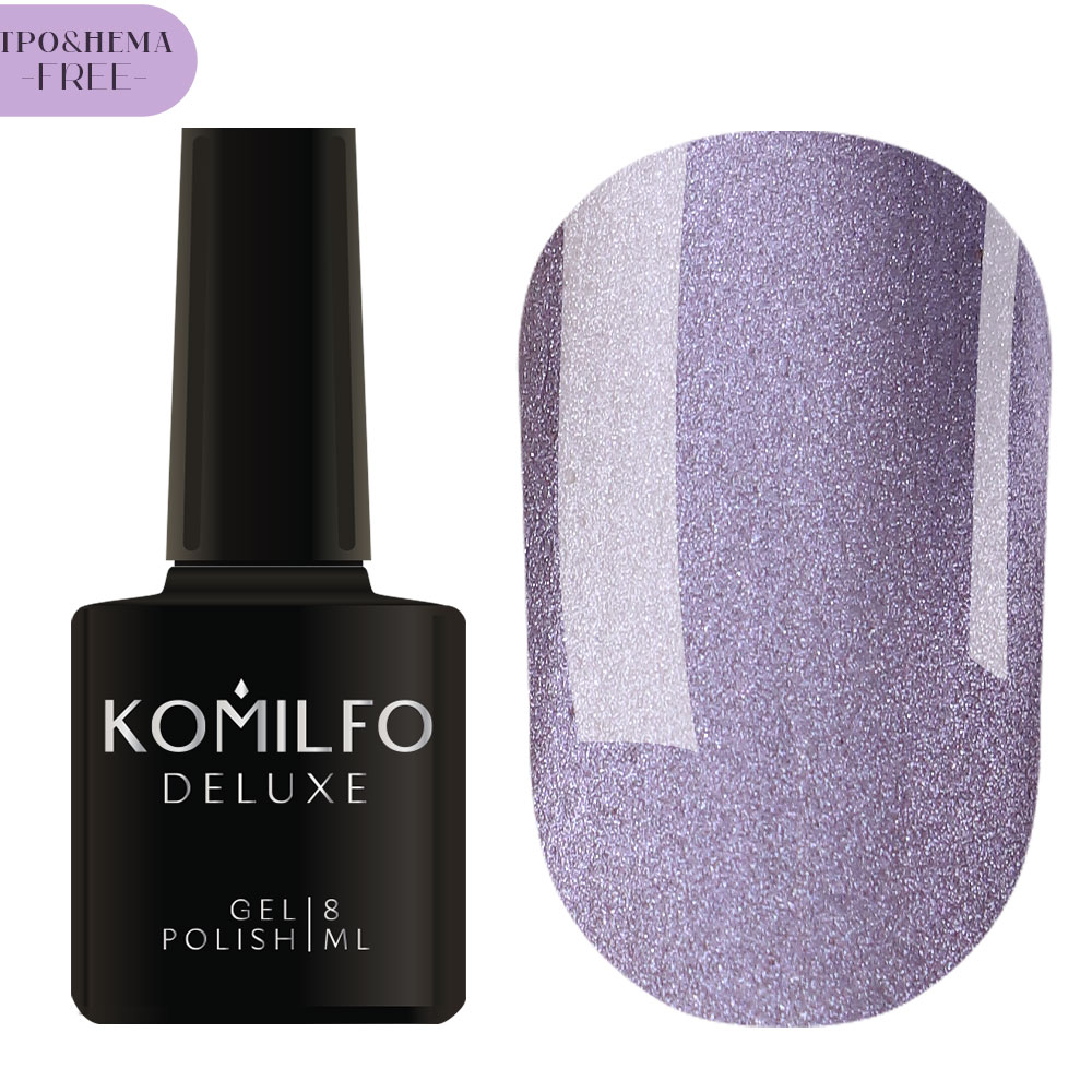 Гель-лак Komilfo Silk Cat Eye 004 HEMA/TPO free, 8 мл 1